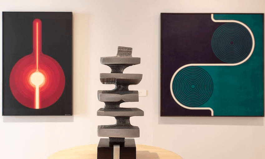 Guy Ngan: Habitation, Install image 2019. Photo: John Lake. Courtesy of The Dowse Art Museum. 
