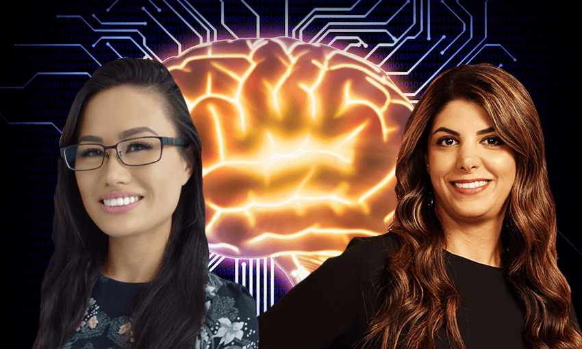 Microsoft’s Chimene Bonhomme and AUT’s Mahsa Mohaghegh, guests in this episode of Actually Interesting