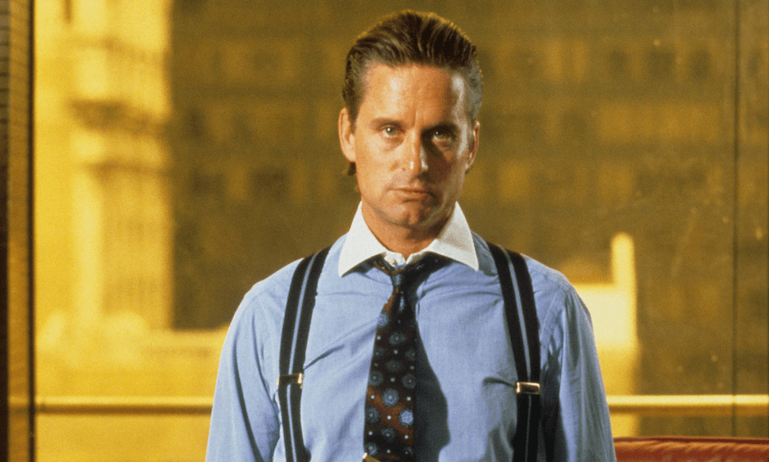 Gordon Gekko’s famous quote ‘greed is good’ in the movie ‘Wall St’ became a 1980s catchcry. (Photo: 20th Century Fox.)