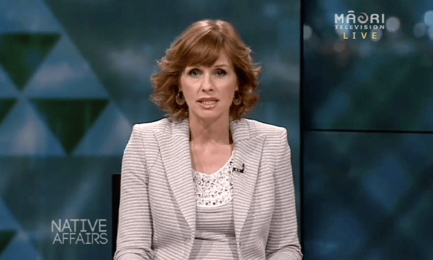 Mihi Forbes presents the second part of ‘Feathering the nest’ (image: screengrab) 
