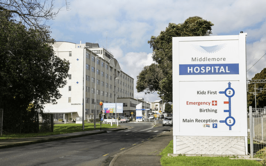 Middlemore Hospital. (Photo: RNZ) 

