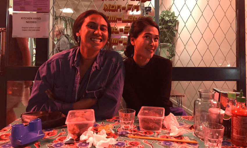 Edith Amituanai and Sriwhana Spong, 2018.  
