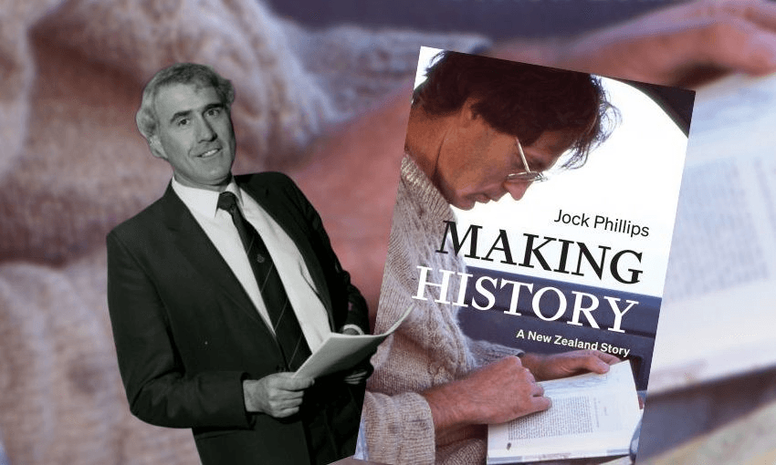 Geoffrey Palmer and Jock Phillips, a few years back 
