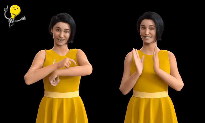 Niki, Kara’s hyper-realistic avatar, is responsible for translating a variety of media content 
