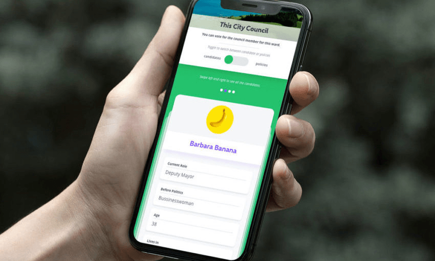 We regret to inform you that there are not in fact any fruit items standing for public office 
