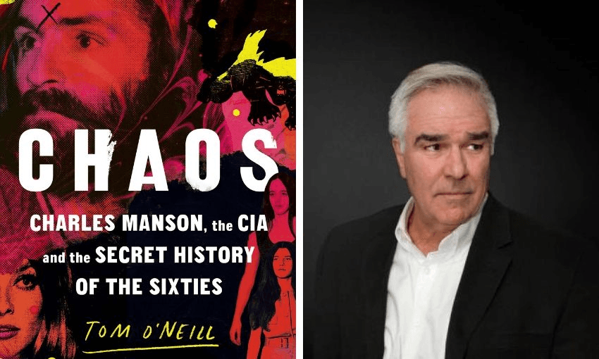 CHAOS cover and author Tom O’Neill 
