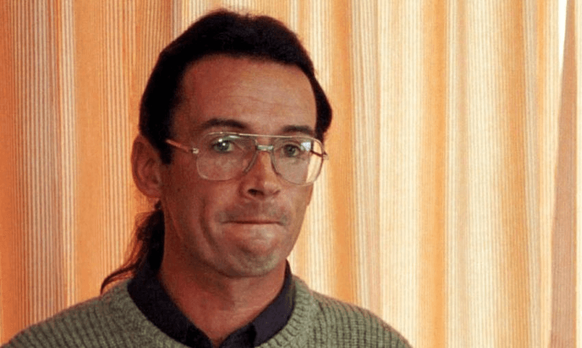 Peter Ellis after his release from Paparua Prison near Christchurch. (Photo: Paddy Dillon/Getty Images)