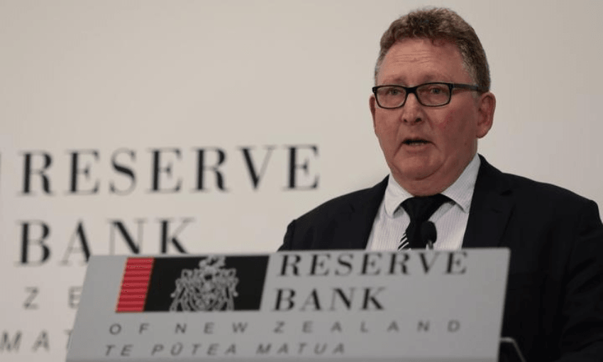 Reserve bank governor Adrian Orr (Dom Thomas, Radio NZ) 

