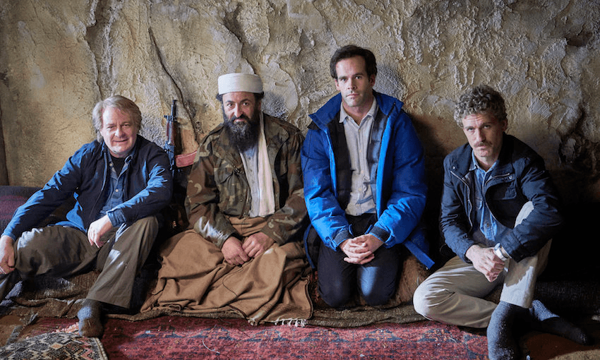 A War Story revolves around Peter Arnett’s interview with Osama Bin Laden in 1996. 
