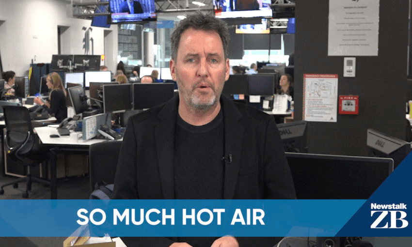 Mike Hosking has many questions. 
