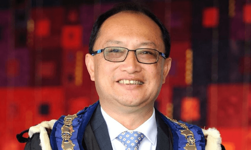Meng Foon had six terms as mayor of Gisborne District Council.  
