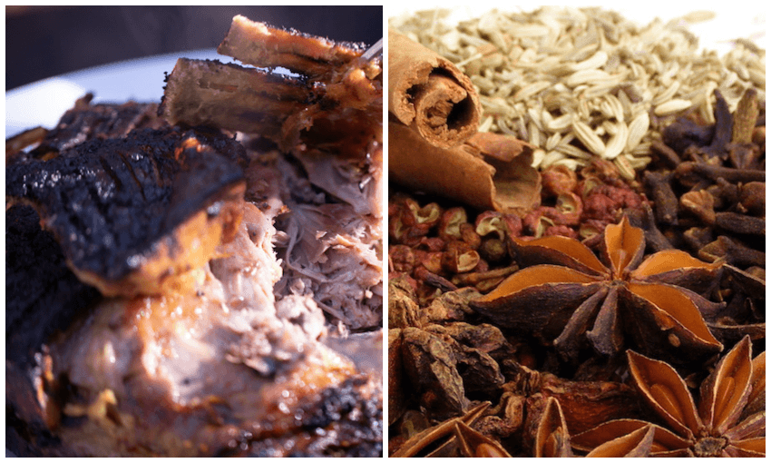 Pork shoulder and five spice (Freedom Farms/Getty Images).  
