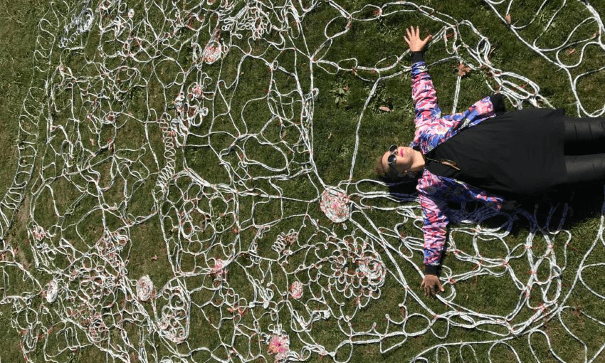 Gabby O’Connor, The Unseen, The Suter Art Gallery, Nelson 2018. An art-science-community project exploring marine ecosystems and climate change. Image Credit: Braden Fastier.