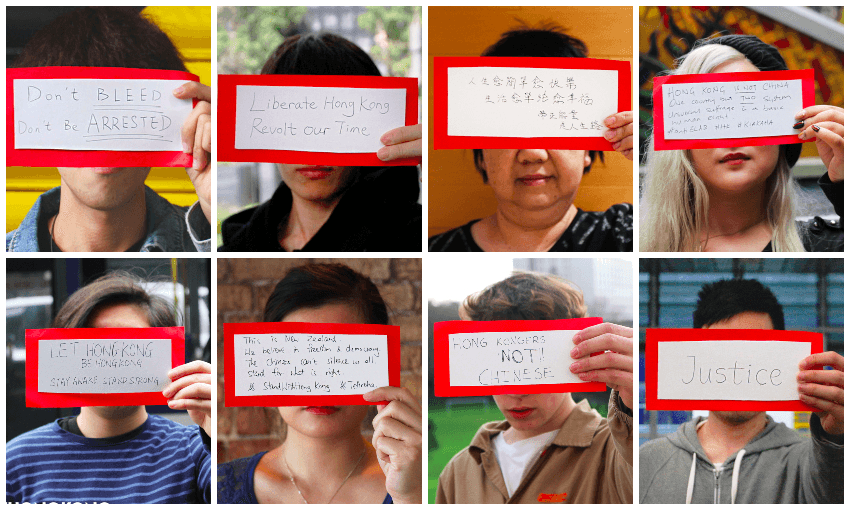 Voices of Hong Kong NZ: Immigrants’ messages for the protestors back home