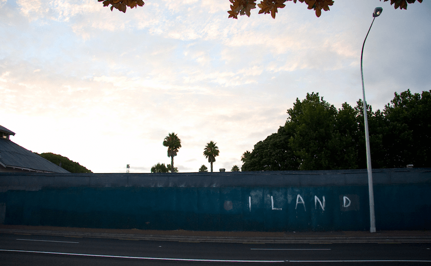 Shannon Te Ao, island, archival digital print,
Avondale, Auckland (2008)