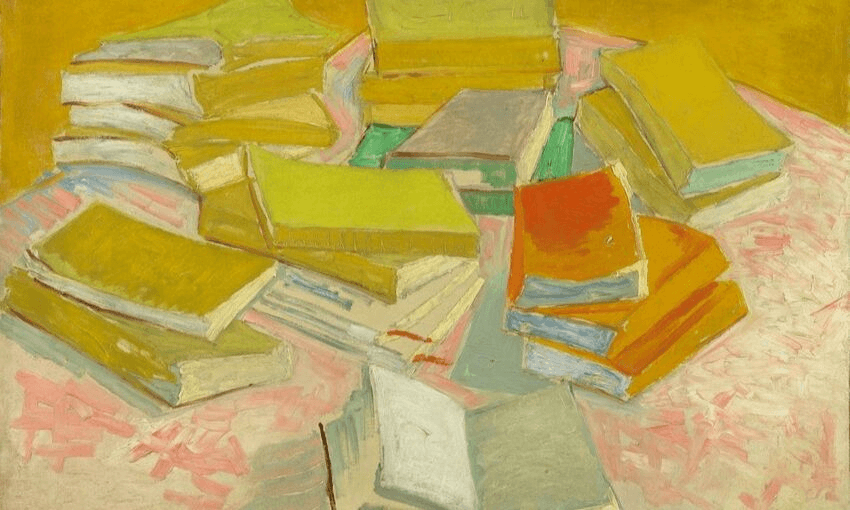 Piles of French Novels, by Vincent van Gogh 
