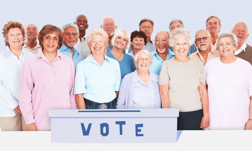 An artist’s impression of local election turnout in New Zealand 
