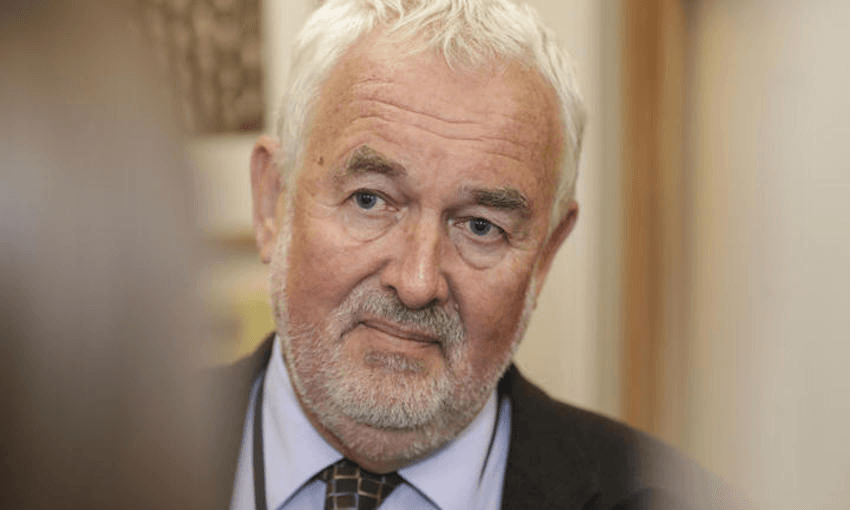 Labour Party President Nigel Haworth, who resigned today (image: Rebecca ParsonsKing/RNZ) 
