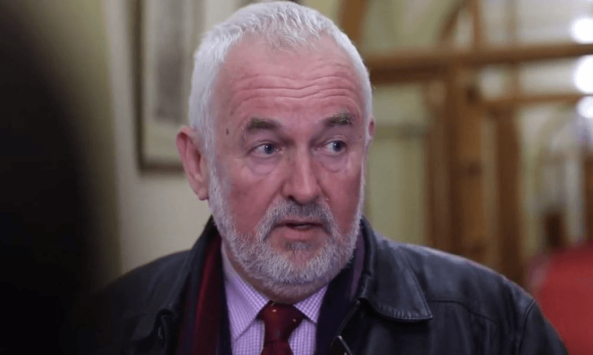 Nigel Haworth at parliament on Tuesday. Image: RNZ 
