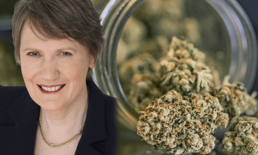 Helen says yes to legal weed