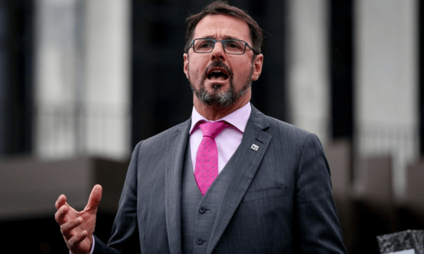 NZ First MP Clayton Mitchell (Radio NZ, Alexander Robertson)