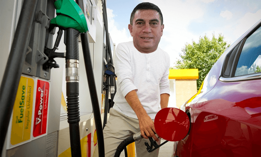 MIKE TANA IS UNDER FIRE OVER TRANSACTIONS ON HIS COUNCIL PETROL CARD 
