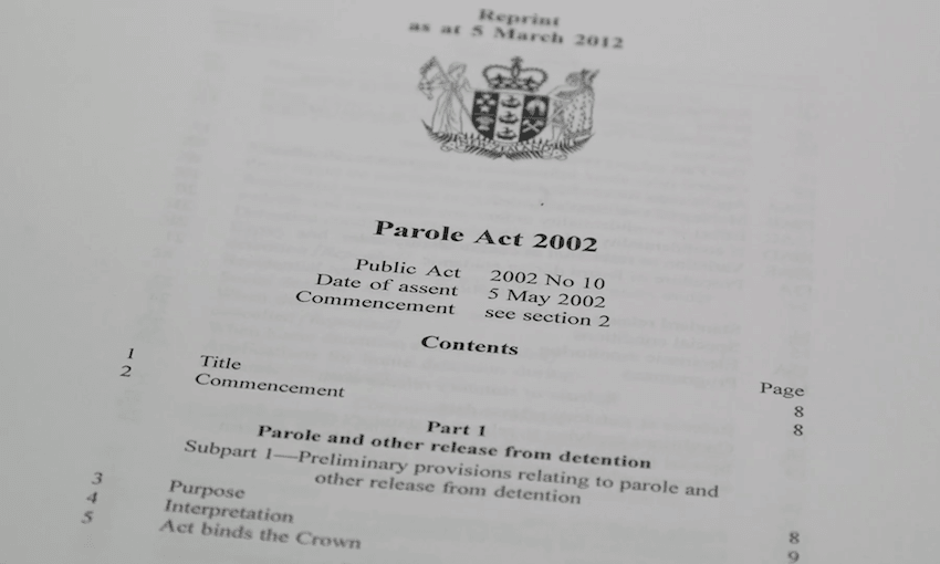 Parole act criminal justice