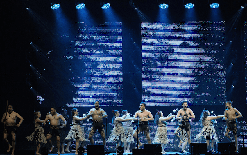 The opening performance of the Silver Scrolls. Photo: 
Topic Images / James Ensing-Trussell. 
