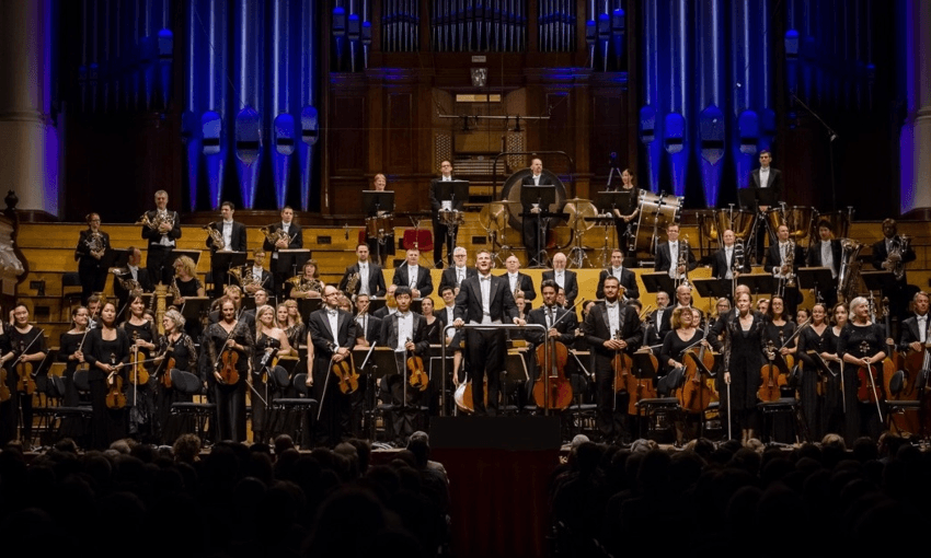 A 2016 photo of the Auckland Philharmonia Orchestra (Image: apo.co.nz) 

