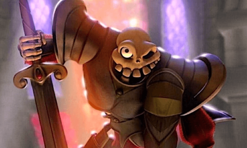 Sir Dan Fortesque still looks good – but that’s about as far as the good things about MediEvil go. 
