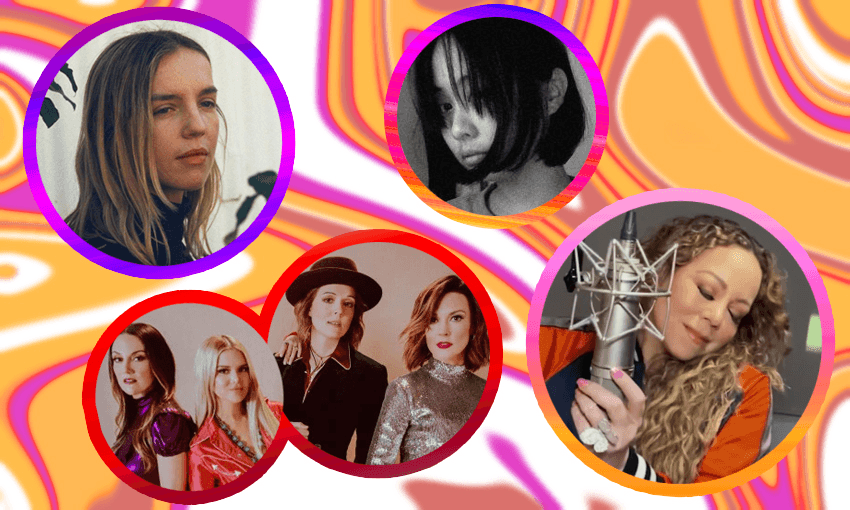 Mariah Carey, Miss June and the undisputed heroines of country music, The Highwomen – they’re all on The Spinoff’s Songs of the Month for September. 
