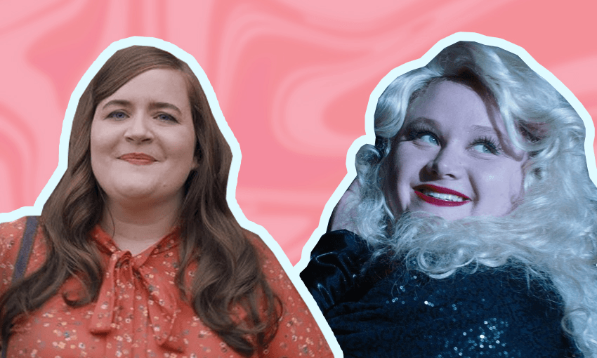 The lead heroines from Shrill and Dumplin’ – two stories that showcase fat people in great ways. 
