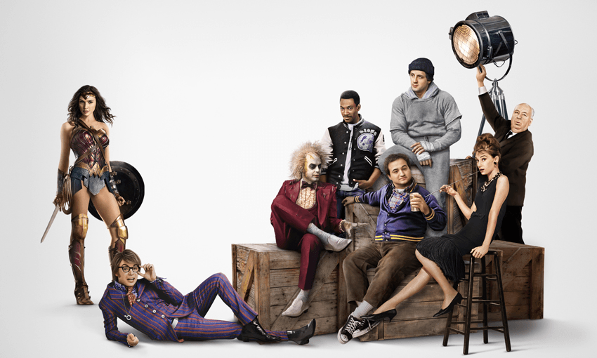 Some of the folks featured in The Movies, the doco-series that is available on TVNZ on Demand now. 
