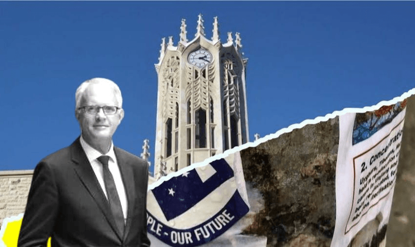 Stuart McCutcheon has emailed University of Auckland staff 
