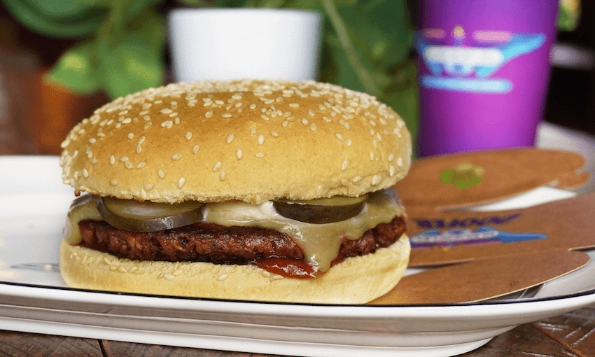 BurgerFuel’s Alternative Muscle burger (Photo: Supplied) 
