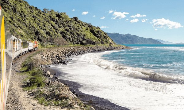 Girl on a train: to the edge of the world on the Interislander and Coastal Pacific