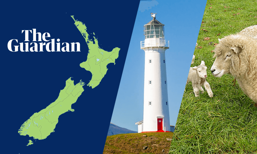 From next week, Guardian readers from New Zealand will be served a unique homepage (image: Tina Tiller) 
