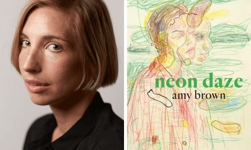 Amy Brown and her book published by VUP, Neon Daze. 
