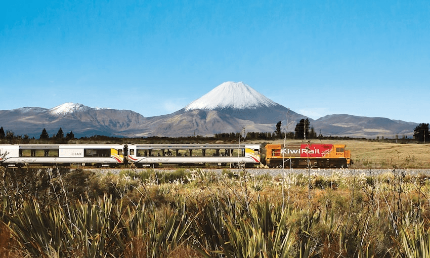 The Northern Explorer and Ruapehu
