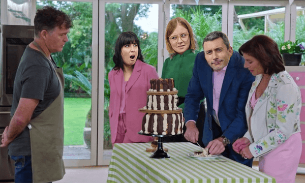 The Real Pod: In which we pray to the towering Bake Off pastry nun