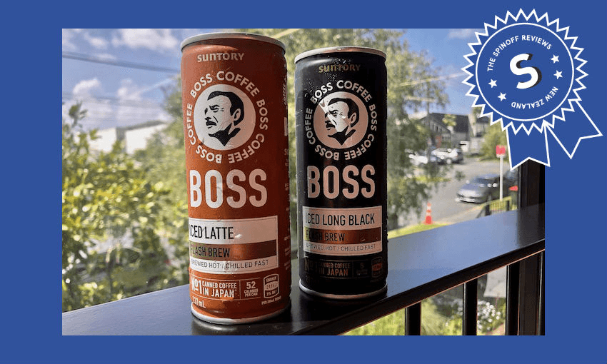spinoff reviews boss coffee 
