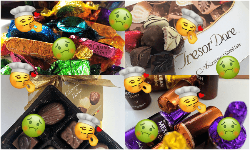 chocolate assortments for christmas 
