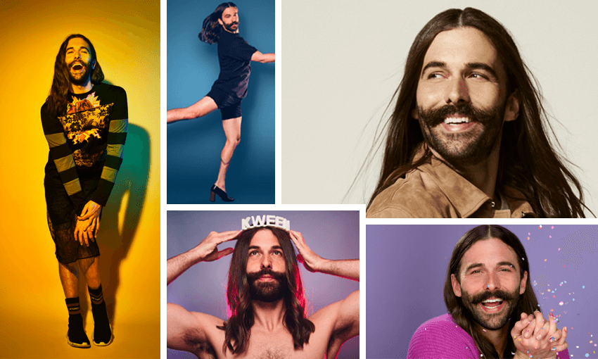 Jonathan Van Ness portraits re his memoir Over the Top 
