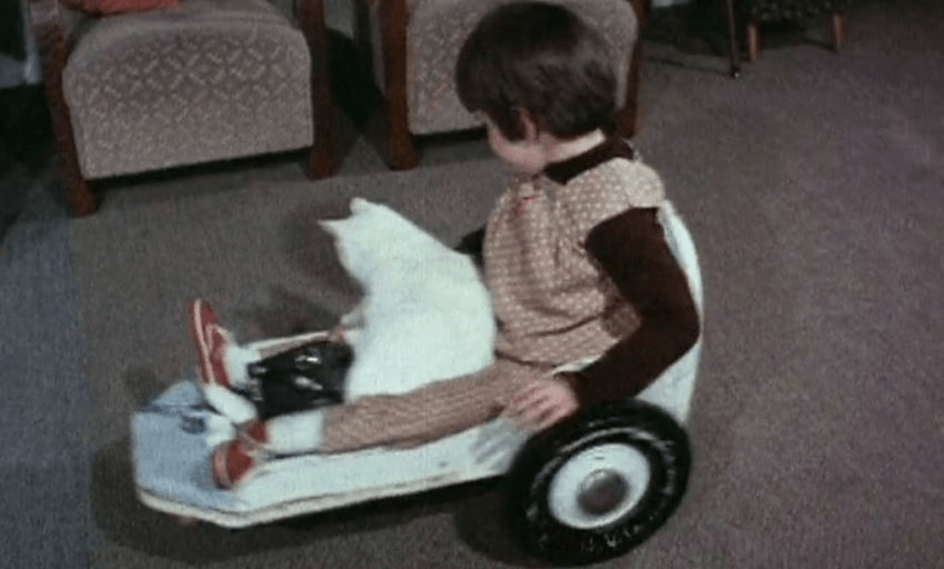 To Help A Crippled Child. Screengrab from NZ On Screen 
