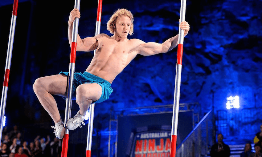 Pictured: Abs, but also Australian Ninja Warrior, the most wholesome show on television. 
