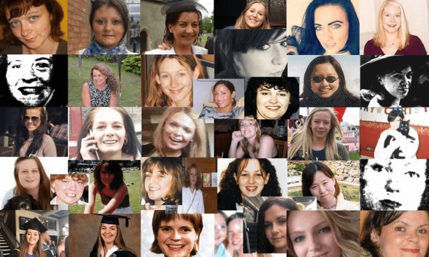 Some of the women whose lives are documented on the We Can’t Consent To That website. 
