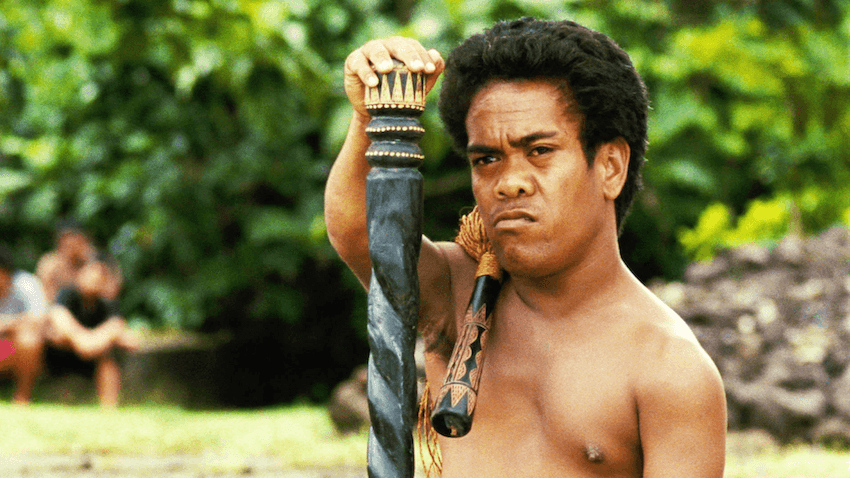 Fa'afiaula Sagote, the lead actor in The Orator.