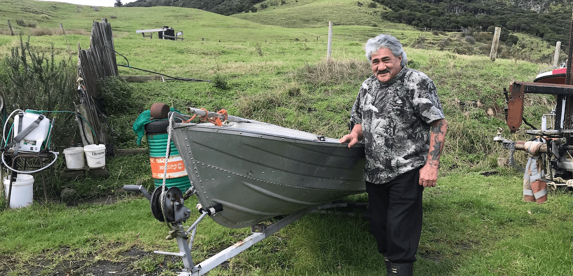 FULL Hank with boat smiling