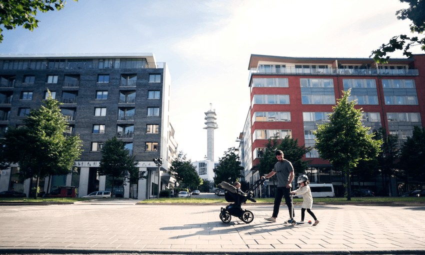 Apartment buildings in Stockholm. Photo: Getty Images 
