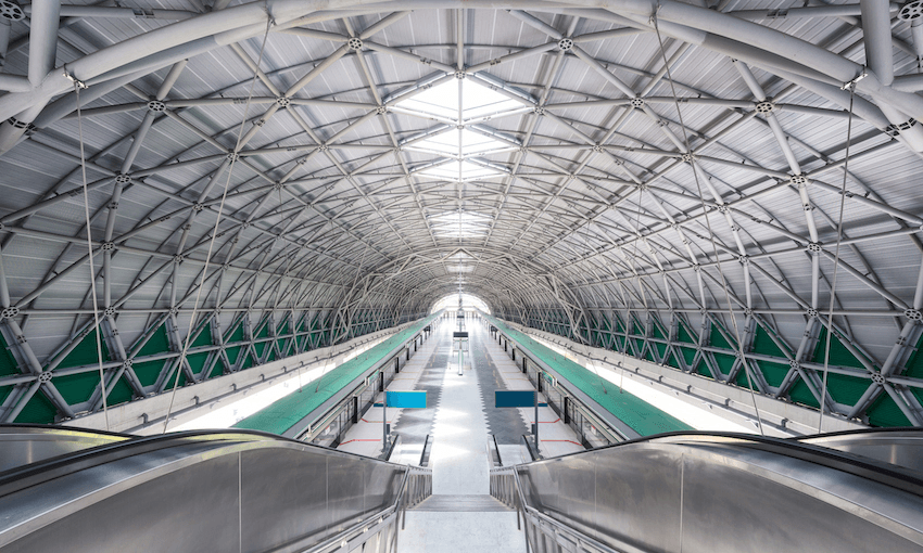 An MRT station, Singapore. Photo: Getty Images